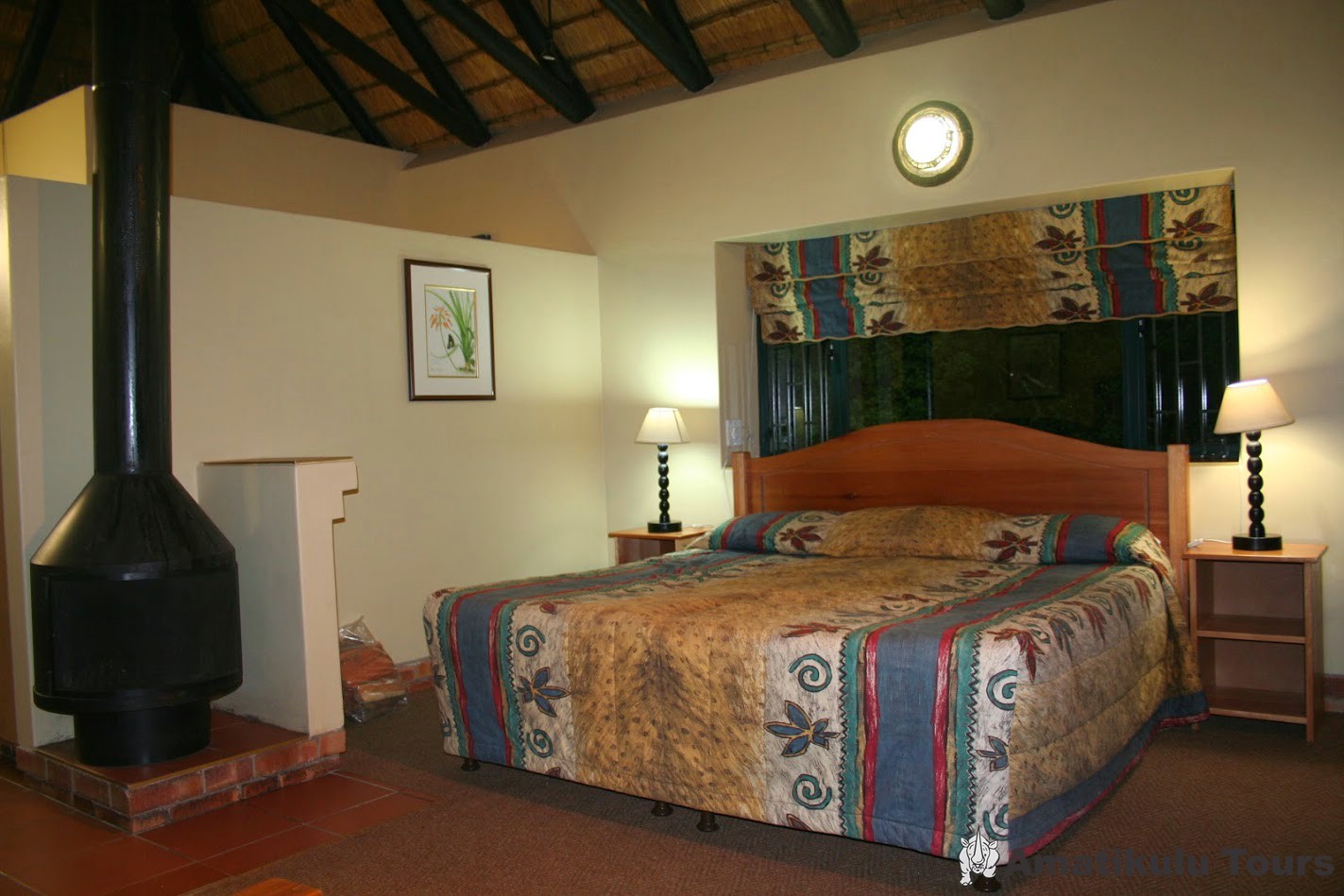 2 Bed Giants Castle Mountain View Chalet double bed