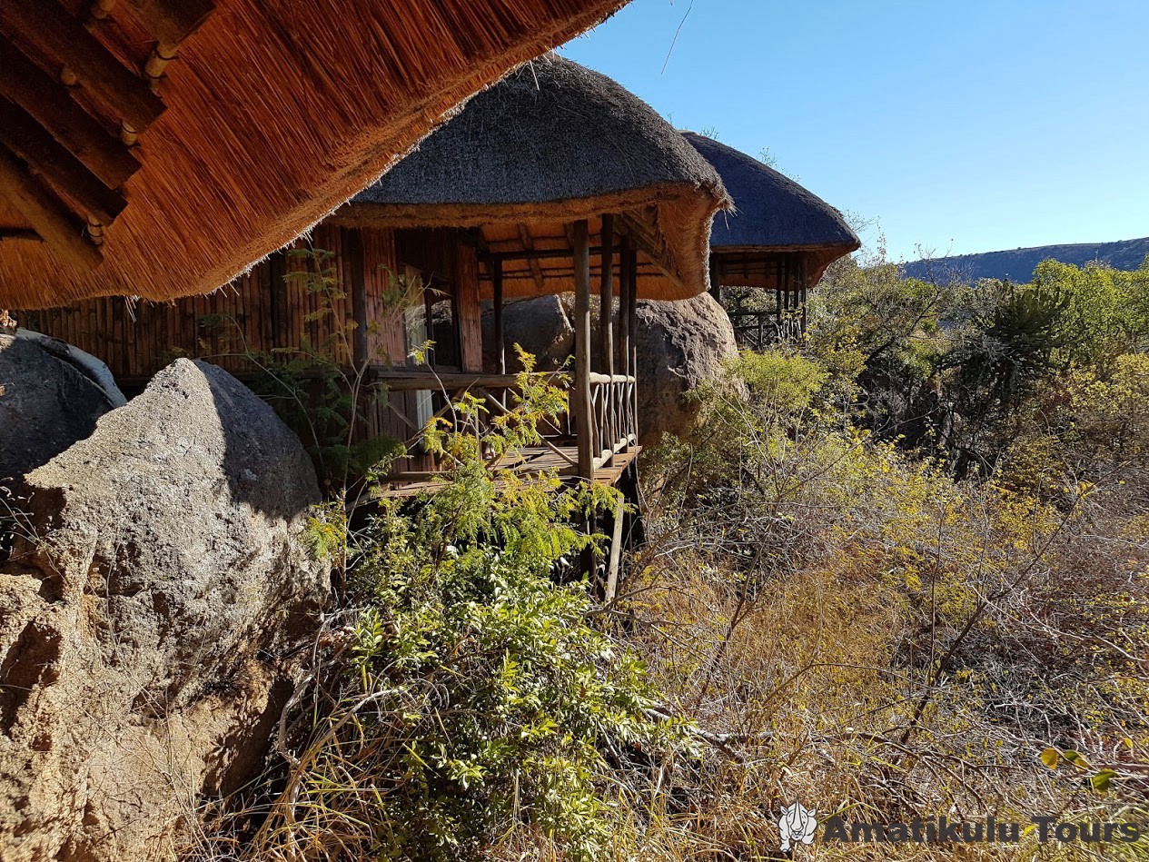 Ithala Game Reserve 10 Bed Mhlangeni Bush Camp side view