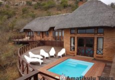 Ithala Game Reserve 6 Bed Ntshondwe Lodge swimming pool