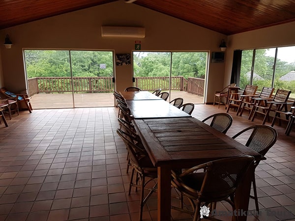 Ndumo Game Reserve Communal Dining Room